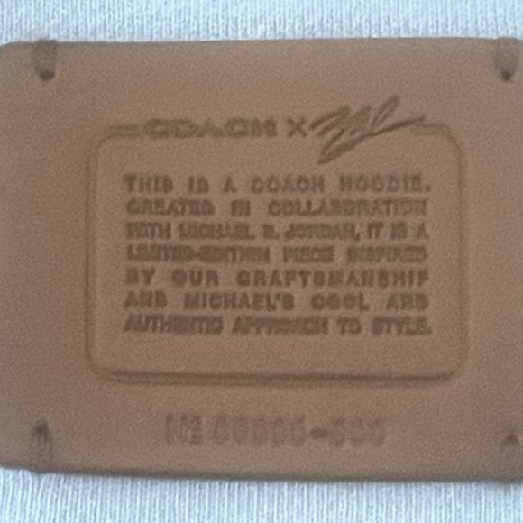 Rare EUC Coach X Michael B Jordan Men's Mummified Rexy Hoodie Size S - Picture 2 of 8